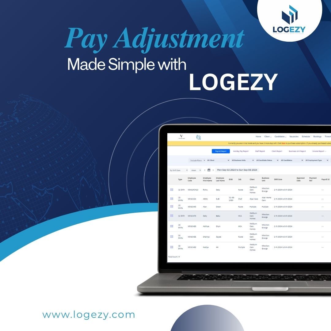 Adapting to New Minimum Wage Laws with Logezy: Simplifying Pay Rate Adjustments for Temp Agencies